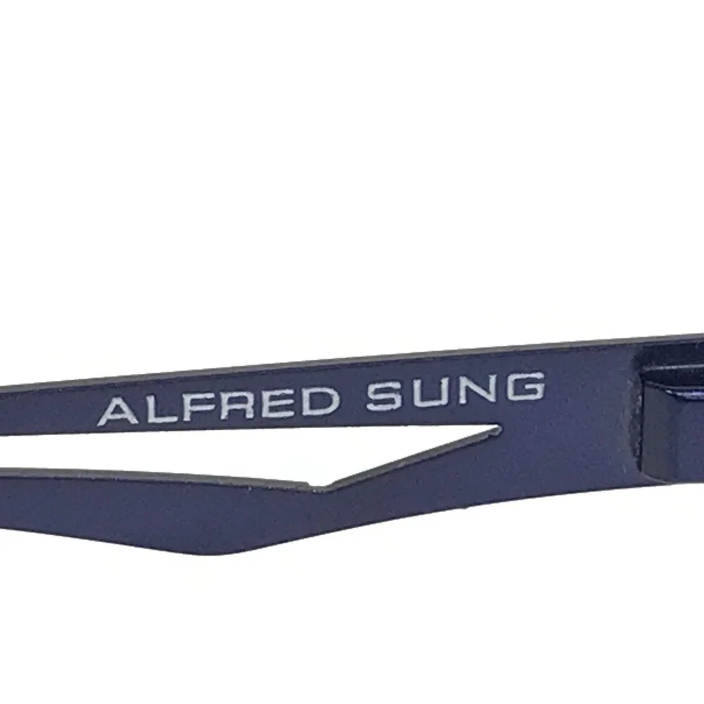Alfred Sung Eyeglasses Frames AS5017 PLM Pink Rose Gold Purple Plum 51-18-135